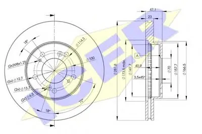 Тормозной диск ICER купить