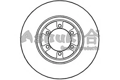 Тормозной диск ASHUKI купить