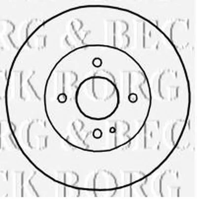 Тормозной диск BORG & BECK купить