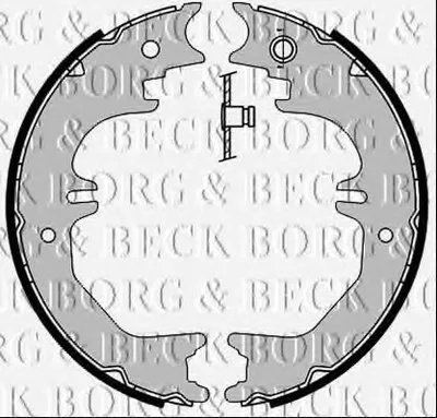 Комплект тормозных колодок BORG & BECK купить