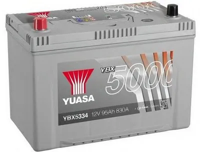 Стартерная аккумуляторная батарея YBX5000 Silver High Performance SMF Batteries YUASA купить