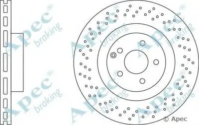 Тормозной диск APEC braking купить