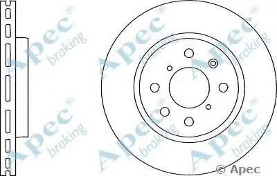 Тормозной диск APEC braking купить
