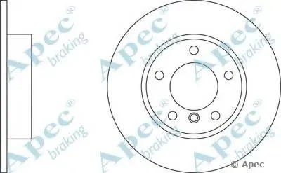Тормозной диск APEC braking купить