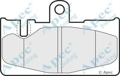 Комплект тормозных колодок, дисковый тормоз APEC braking купить