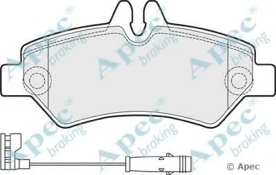 Комплект тормозных колодок, дисковый тормоз APEC braking купить