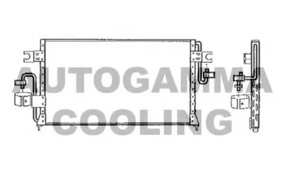 Конденсатор, кондиционер AUTOGAMMA купить