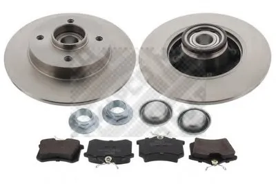 Комплект тормозов, дисковый тормозной механизм MAPCO купить