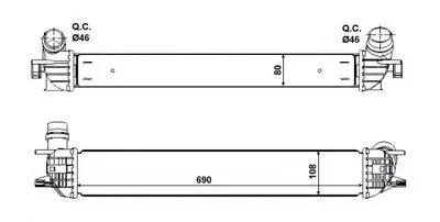 Интеркулер NRF купить