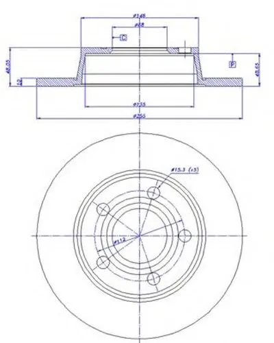 Тормозной диск CAR купить
