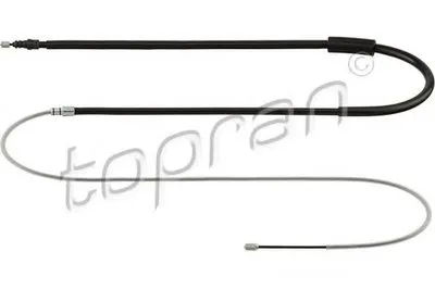 Трос, стояночная тормозная система TOPRAN купить
