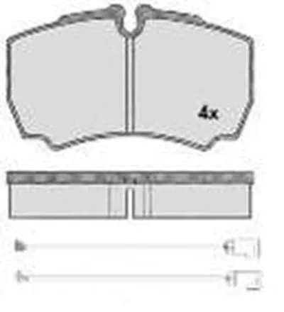 Комплект тормозных колодок, дисковый тормоз RAICAM купить