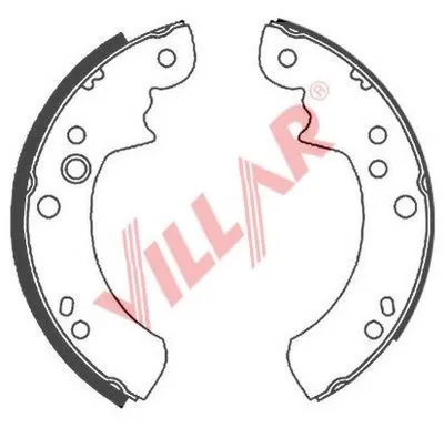 Комплект тормозных колодок VILLAR купить