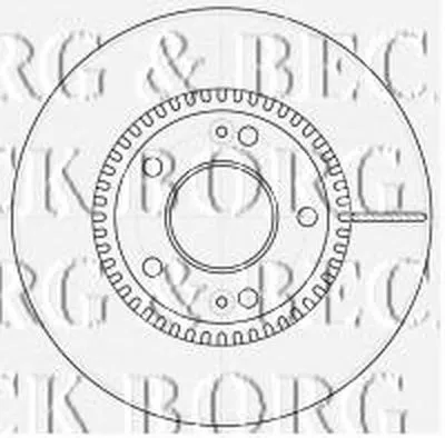 Тормозной диск BORG & BECK купить