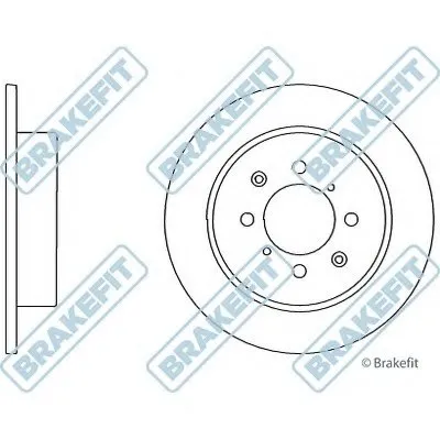 Тормозной диск Brake Fit APEC braking купить