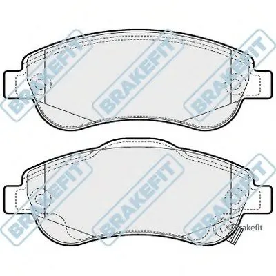 Комплект тормозных колодок, дисковый тормоз Brake Fit APEC braking купить