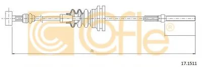 Трос, стояночная тормозная система COFLE купить