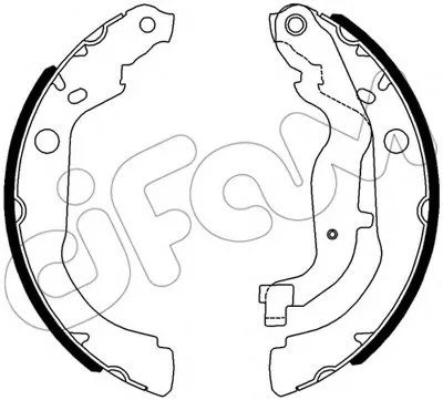 Комплект тормозных колодок CIFAM купить
