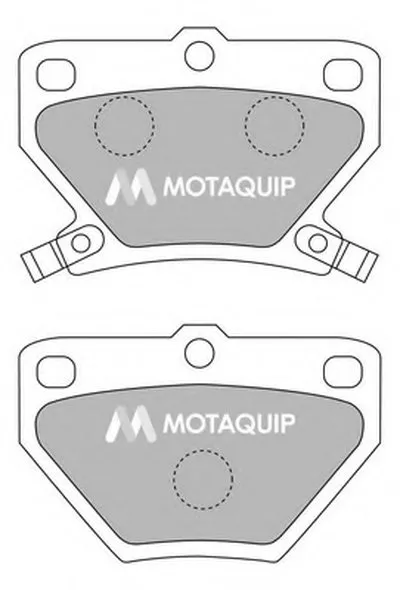 Комплект тормозных колодок, дисковый тормоз MOTAQUIP купить