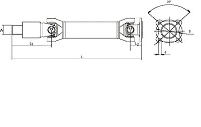 Карданный вал, главная передача SPIDAN купить