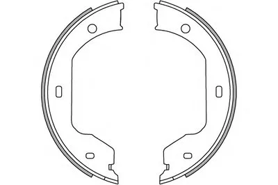Комплект тормозных колодок, стояночная тормозная система SPIDAN купить