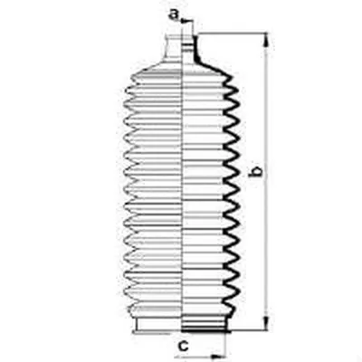 Пыльник, рулевое управление SPIDAN купить