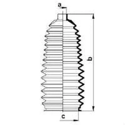 Пыльник, рулевое управление SPIDAN купить