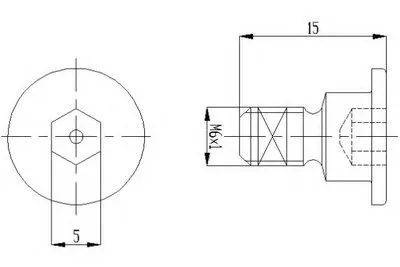 Болт, диск тормозного механизма HELLA купить