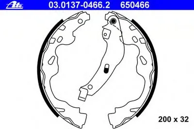 Комплект тормозных колодок ATE купить