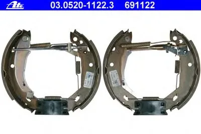 Комплект тормозных колодок Original ATE TopKit ATE купить