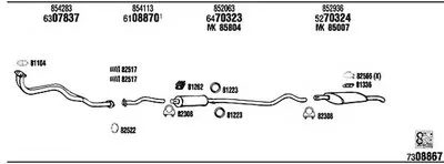 Система выпуска ОГ WALKER купить