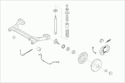 Рулевое управление; Подвеска колеса BOGE купить