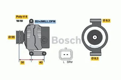 Генератор BOSCH купить