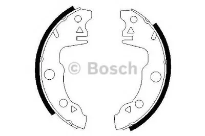 Комплект тормозных колодок BOSCH купить