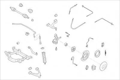 Подвеска колеса MONROE купить