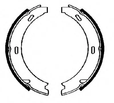 Комплект тормозных колодок, стояночная тормозная система FTE купить
