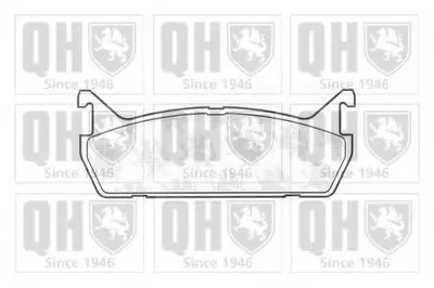 Комплект тормозных колодок, дисковый тормоз QUINTON HAZELL купить