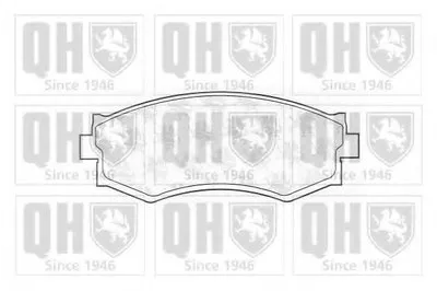 Комплект тормозных колодок, дисковый тормоз QUINTON HAZELL купить