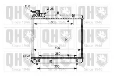 Радиатор, охлаждение двигателя QUINTON HAZELL купить