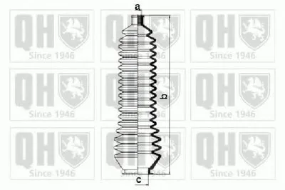 Комплект пылника, рулевое управление QUINTON HAZELL купить