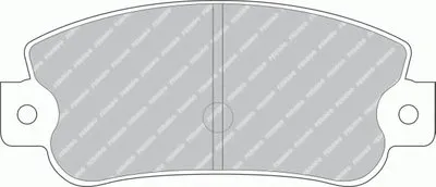 Комплект тормозных колодок, дисковый тормоз PREMIER FERODO купить