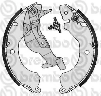 Комплект тормозных колодок BREMBO купить