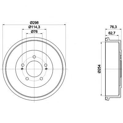 Тормозной барабан MINTEX купить