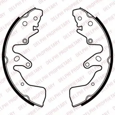 Комплект тормозных колодок DELPHI купить