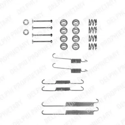 Комплектующие, тормозная колодка DELPHI купить