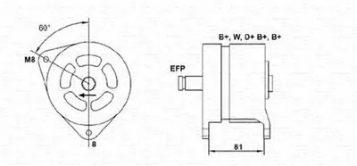 Генератор MAGNETI MARELLI купить