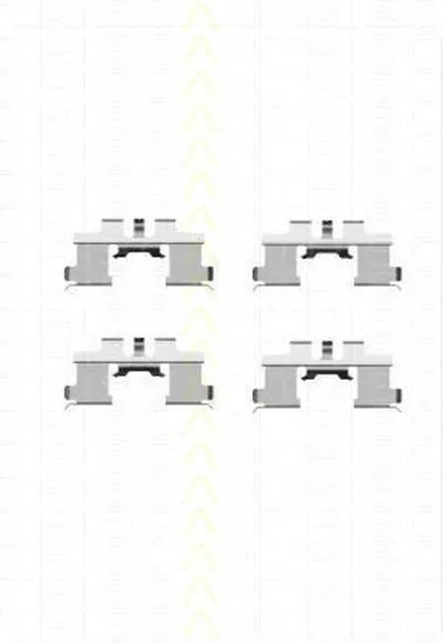 Комплектующие, колодки дискового тормоза TRISCAN купить