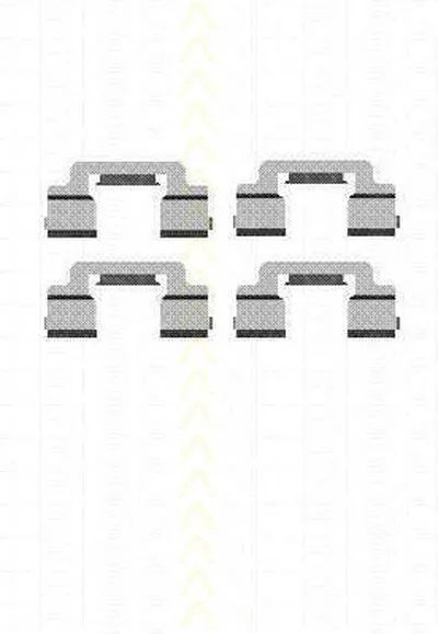 Комплектующие, колодки дискового тормоза TRISCAN купить