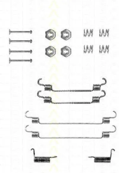 Комплектующие, тормозная колодка TRISCAN купить