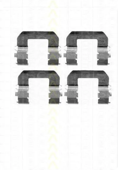 Комплектующие, колодки дискового тормоза TRISCAN купить